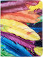 iSelf Color Feather Flip Cover Piele artificială Multicolor (Universal 7-8" - Universal 7-8") FUTC10