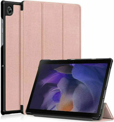 Tech-Protect Smartcase Klappdeckel Synthetisches Leder Rose Gold (Galaxy Tab A8) TPSCPSAMA8RG