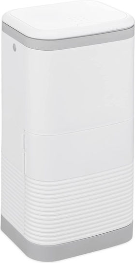 Navaris Diaper Disposal Bin White/Grey 1pcs