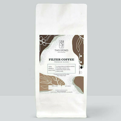 TwoStones Coffee Roasters Καφές Φίλτρου Arabica Caramel 1000gr