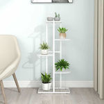 vidaXL 336111 Plant Tower Metallic 43 x 22 x 98 cm. 43x22x98cm.