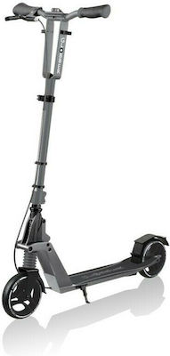 Globber Kids Scooter Foldable One K165 Deluxe 2-Wheel for 14+ Years Silver