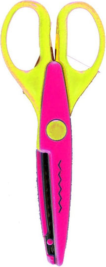 Justnote Children's Scissors for Crafts 13.5cm with Plastic Blade 50-2427 1pcs