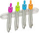 Groovy Groovy Metallic Compass with Point in Case Fuchsia (Μiscellaneous colours)