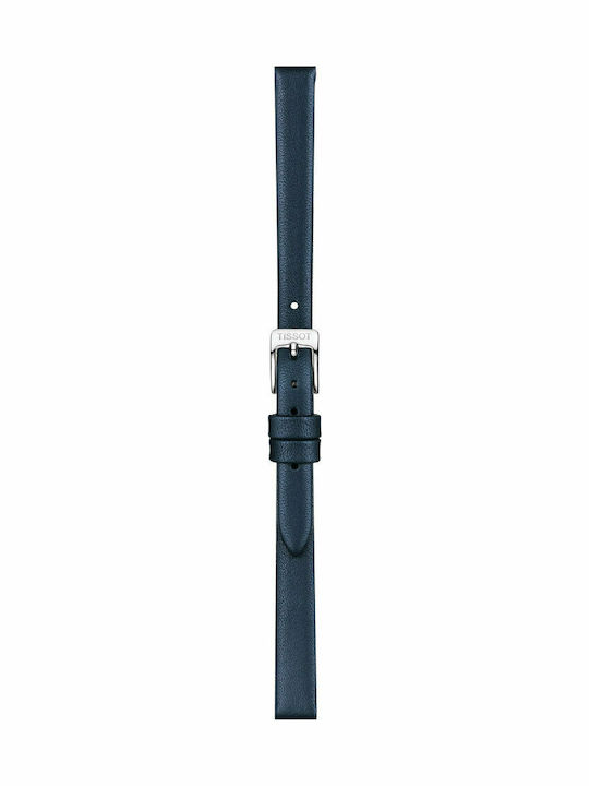 Tissot Δερμάτινο Λουράκι Navy Μπλε 9mm