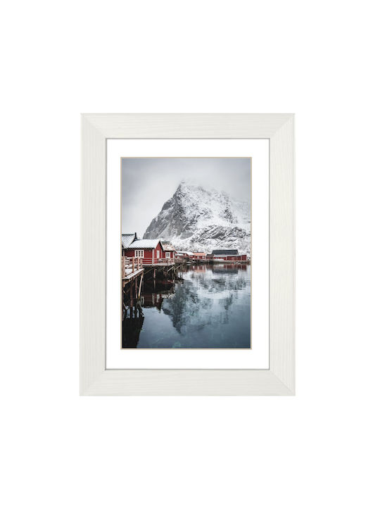 HAMA Wall Frame Plastic Oslo 15x20cm with White Frame