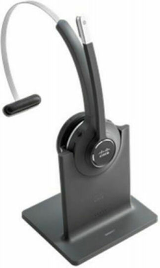 Cisco 561 Auf dem Ohr Multimedia-Headsets mit Mikrofon und Verbindung USB-A in Schwarz Farbe