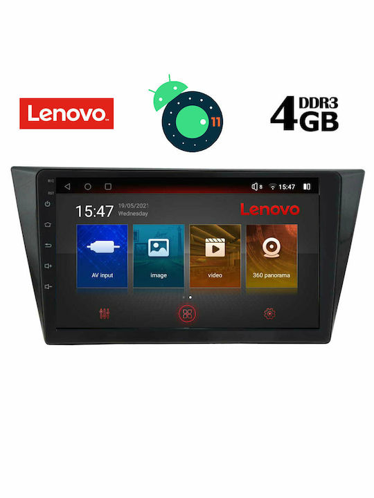 Lenovo Sistem Audio Auto pentru Volkswagen Tiguan 2016+ cu Clima (Bluetooth/USB/AUX/WiFi/GPS/Apple-Carplay/Partitură) cu Ecran Tactil 10.1" DIQ_SSX_9761