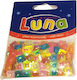 Luna Mărgea Artizanală Multicoloră Mărgele pătrate 10gr