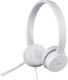 Lenovo 110 Auf dem Ohr Multimedia-Headsets mit Mikrofon und Verbindung USB-A in Weiß Farbe