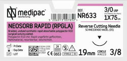 Medipac Neosorb Rapid RPGLA 3 Chirurgische Nahtmaterialien Länge 75cm mit Dicke 19mm auflösbar