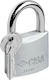 Cisa Steel Padlock Brass with Key 30mm 1pcs