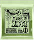 Ernie Ball Magnum Slinky Set Nickel Wound Electric Guitar Strings 12 - 56