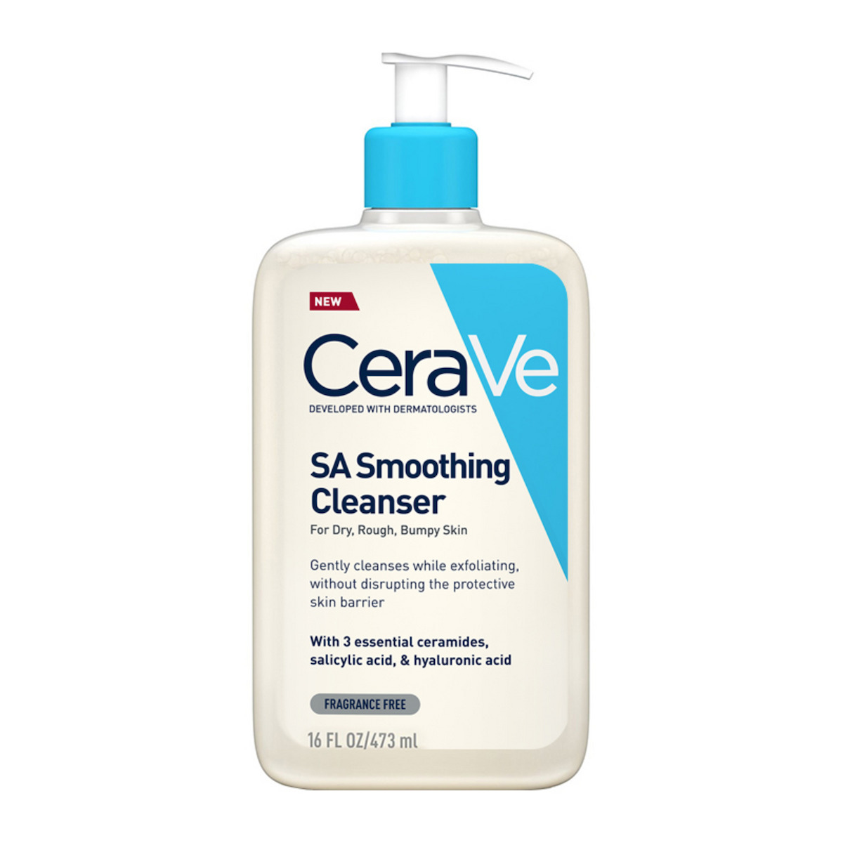 CeraVe SA Smoothing Gel Καθαρισμού Προσώπου 473ml