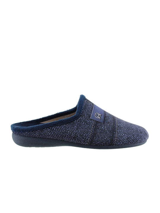 Adam's Shoes Men's Slipper Blue