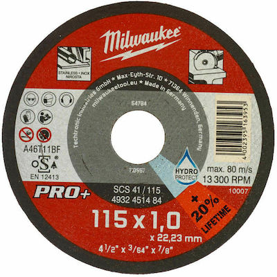 Milwaukee 4932451484 Schneidscheibe 115mm 1Stück