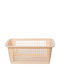 Cyclops Aufbewahrungskorb Kunststoff Beige 38x15x28cm 1Stück