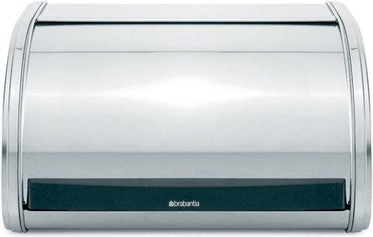 Brabantia Roll Top Bread Bin Brotkasten mit Deckel Metallisch Silber 31.6x26.5x17.3cm