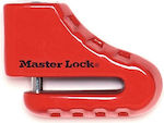 Master Lock Motorcycle Disc Brake Lock in Red