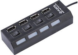 Brand Hub USB 4 Porturi (USB-A) 12062 Brand Hub USB 4 Porturi (USB-A) 12062