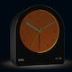 Braun Επιτραπέζιο Ρολόι με Ξυπνητήρι BC22 Μαύρο / Πορτοκαλί