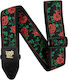 Ernie Ball Spanish Rose Jacquard Strap