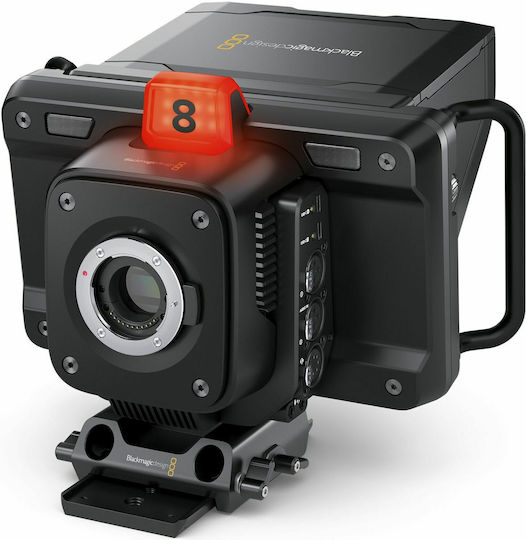 Blackmagic Design Cameră Video Studio Camera 4K Pro 4K UHD @ 60fps Senzor CMOS Stocare pe Card de Memorie cu Ecran Tactil 7" și HDMI CINSTUDMFT/G24PDF