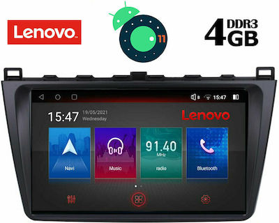 Lenovo Car Audio System for Mazda 6 2008+ (Bluetooth/USB/AUX/WiFi/GPS/Apple-Carplay/CD) with Touch Screen 9" DIQ_SSX_9377