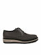 2872-134 Δερμάτινα Ανδρικά Casual Παπούτσια Μαύρα