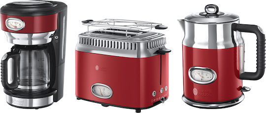 Russell Hobbs Φοιτητικό Σετ Οικιακών Συσκευών Retro Ribbon