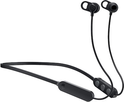 Skullcandy Jib+ Earbuds Bluetooth-Freisprecheinrichtung Kopfhörer mit Schweißresistenz und Ladeetui Schwara