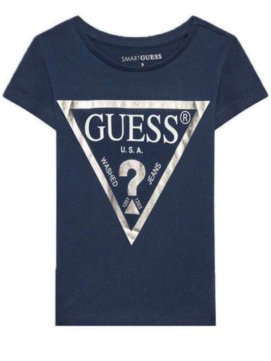 Guess Παιδικό T-shirt Μπλε Habilla