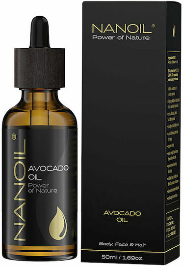 Nanoil Масло От Авокадо Студено Пресовано 50ml