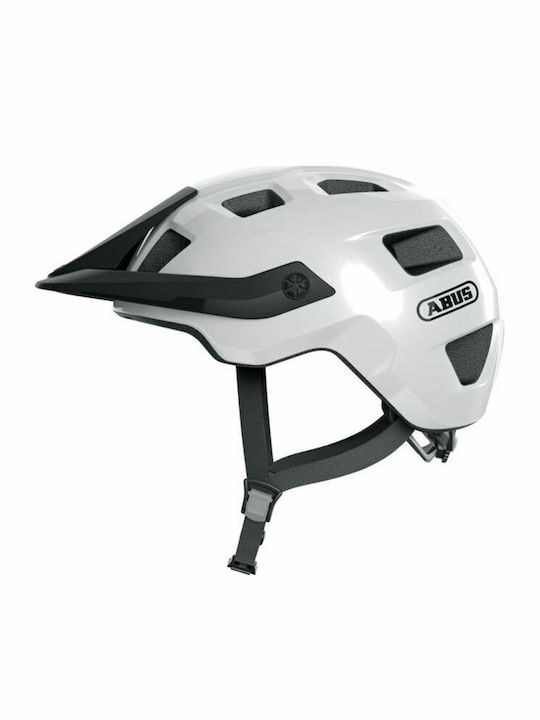 Abus Motrip Bicycle Helmet Mountain / Road White