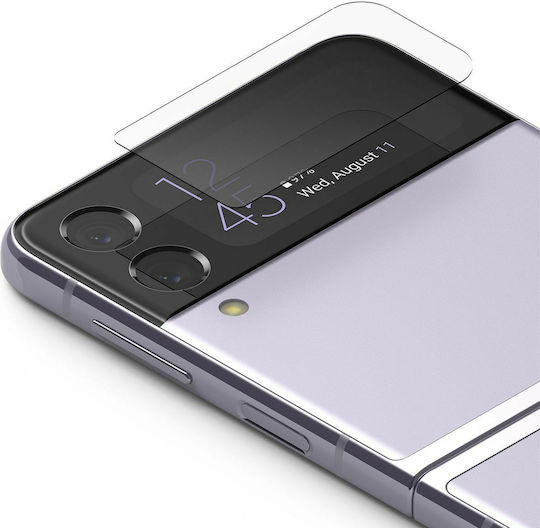 Ringke Screen Protecție Cameră Tempered Glass Transparent pentru Galaxy Z Flip 3