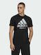 Adidas Tennis Aeroready Graphic Αθλητικό Ανδρικό T-shirt Μαύρο με Λογότυπο