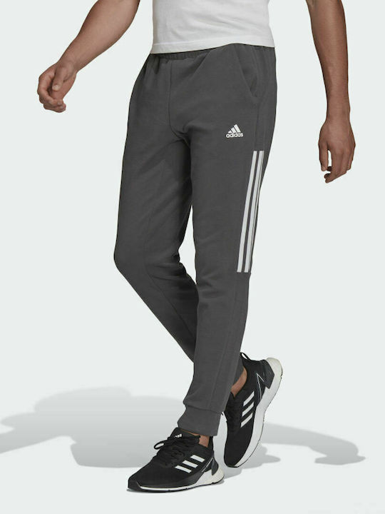 Adidas Aeroready Motion Sport Παντελόνι Φόρμας με Λάστιχο Grey Six
