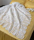 Silk Fashion 10049 Κουβέρτα Πλεκτή Υπέρδιπλη 225x250εκ. Λευκή