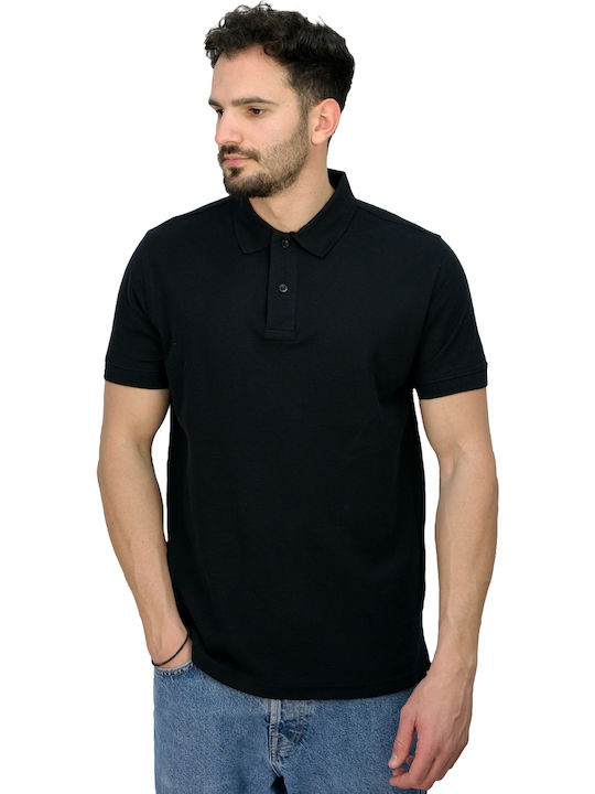 JHK Men's Short Sleeve Promotional T-Shirt Black