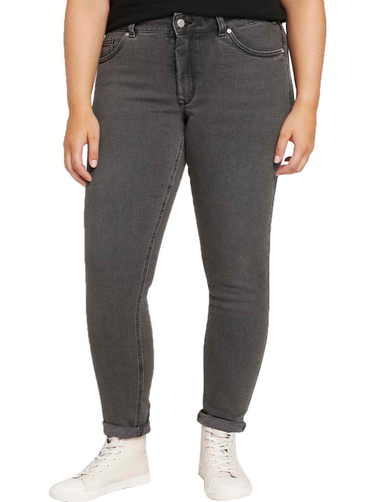 Γυναικείο Jean Παντελόνι σε Skinny Εφαρμογή Dark Stone Black