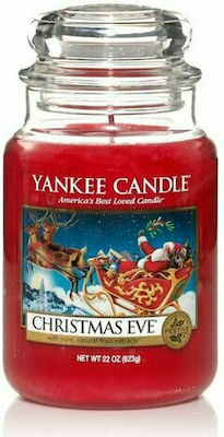 Yankee Candle Χριστουγεννιάτικο Κερί Κόκκινο Christmas Eve Candle