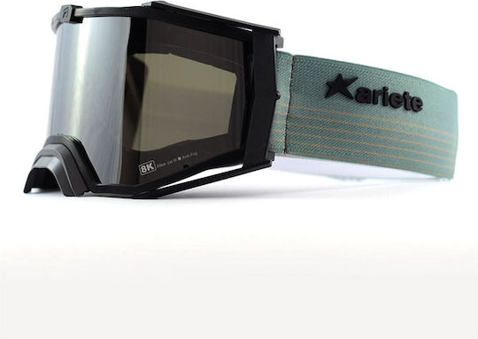 Ariete Motocross Goggles 8K TOP 14960-T121 Black / Gray