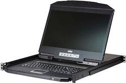 Aten 8-Port PS/2-USB VGA Single Rail WideScreen LCD KVM Switch Aten 8-Port PS/2-USB VGA Single Rail WideScreen LCD KVM Switch