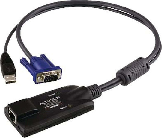 Aten KA7570 KVM & Data Switch with Ethernet USB 2.0 VGA