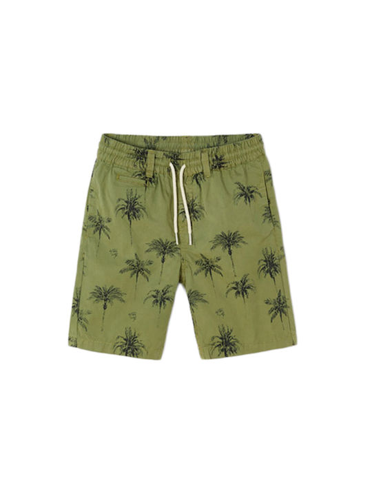 Mayoral Kinder Shorts/Bermudas Stoff Grün