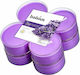 Bolsius True Scents Tealights With Lavender Scent In Purple Colour Up To 8 Hours Duration 8 Pieces