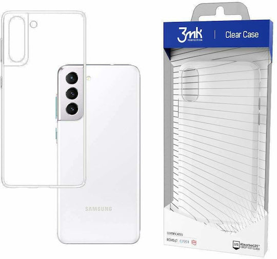 3MK Clear Back Cover Silicone 1.2mm Transparent (Galaxy S21 FE)