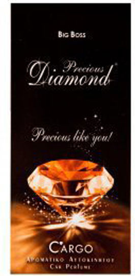 Cargo Car Air Freshener Tab Pendand Precious Diamond Big Boss