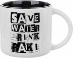 Save Water, Drink RAKI, Κούπα 400ml