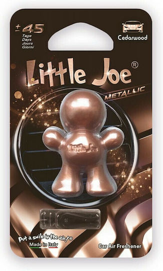 Cartech Αρωματικό Αεραγωγού Αυτοκινήτου Little Joe Metallic Cedarwood